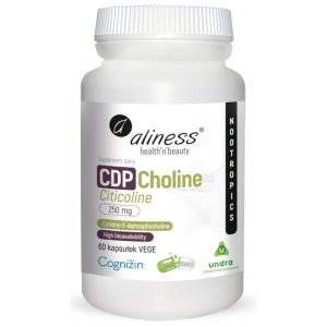 CDP Choline (Citicoline) 250 mg 60 kaps. VEGE - Aliness