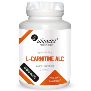 L-Carnityne ALC 500 mg 100 Vege caps. - Aliness