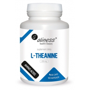 L-Theanine 200 mg 100 Vege caps. - Aliness