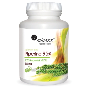 Piperine 95% 10 mg 120 kaps - Aliness