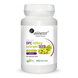 OPC exGrapeSeeds 400 mg 100 vege caps. - Aliness
