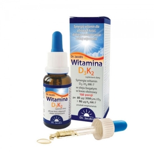 WITAMINA D3K2 (MK-7) 20ml - Dr Jacobs