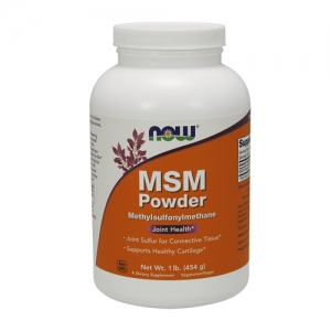 MSM POWDER 454g. - Now Foods