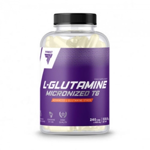L-GLUTAMINE MICRONIZED T6 300kaps. - Trec Nutrition